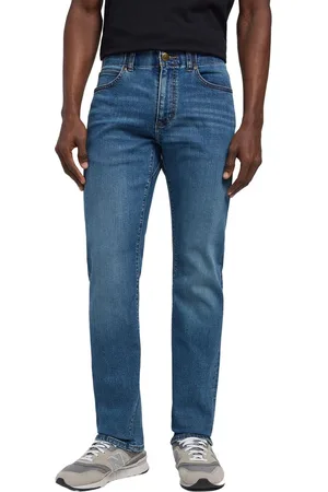 Lee Heren Jeans Broeken SLIM FIT MVP slim Fit Blauw 42W / 32L Volwassenen