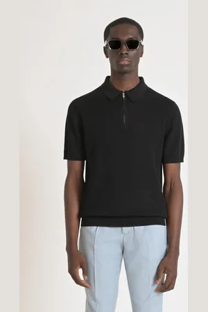 Antony Morato Poloshirt Jakarta Mmsw01495 Ya200082 9000 Black Mannen Maat - M