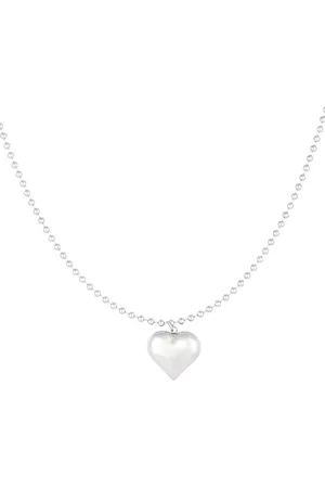 Yehwang Ketting - Much love necklace - Stainless steel - Zilverkleurig