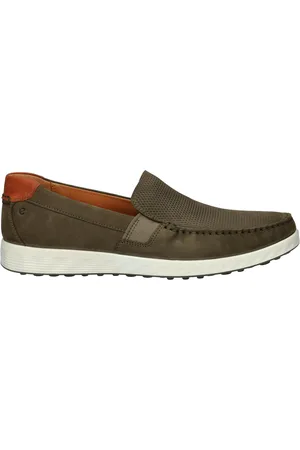 Ecco S Lite Moc heren mocassin - Donkergroen - Maat 43