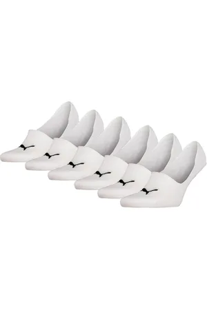 PUMA Mid Cut Footie Sokken Senior (6-pack)