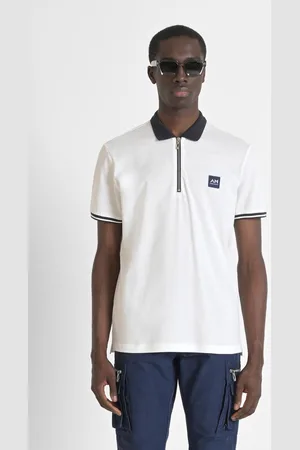 Antony Morato Poloshirt Basic Denim Mmks02460 Fa100083 1011 Cream Mannen Maat - L