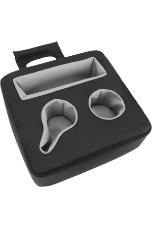 Merkloos Achterbank Drankhouder - Bekerhouder voor Auto - Auto-achterbank-organizer - Dienblad voor Bed/Bank/Boot/Slaapkamer - Drankjes Organiser