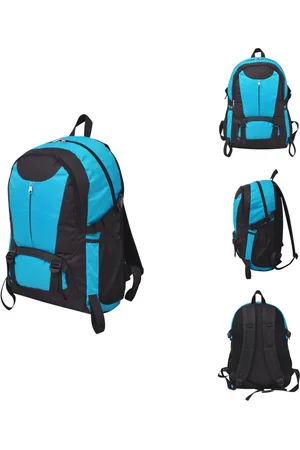 vidaXL Hiking rugzak 40 L zwart en