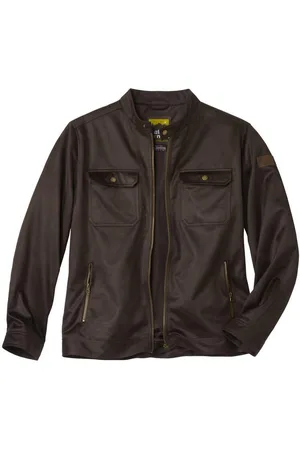 Atlas For Men Suèdine jack Arizona - Heren - Verkrijgbaar in grote maten - 4XL