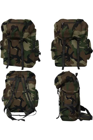vidaXL Rugzak legerstijl 65 L camouflage - Backpack - Backpacks - Rugzak - Rugzakken