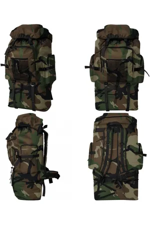 vidaXL Rugzak legerstijl XXL 100 L - Backpack - Backpacks - Rugzak - Rugzakken