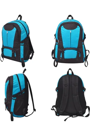 vidaXL Hiking rugzak 40 L zwart en