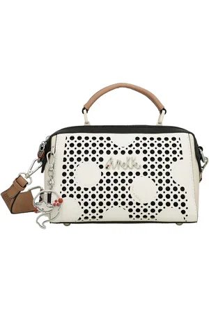 Anekke Handtas Schoudertas Alma Lunares Doctor Bag Crème