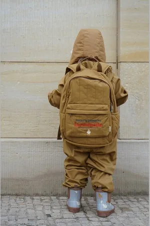 Konges Sløjd Rugzak - Junior - Dull Gold - Schooltas