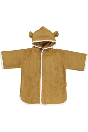 Fabelab Baby Badjas Met Dierendetails Beer
