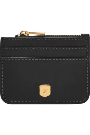 Fossil Kaarthouder Sleutelgeval Lennox Zip Card Case Zwart
