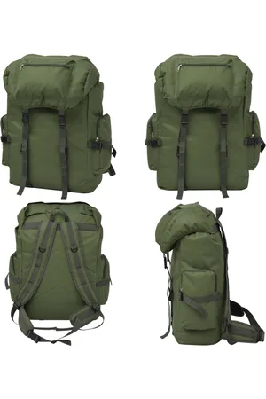vidaXL Rugzak legerstijl 65 L - Backpack - Backpacks - Rugzak - Rugzakken