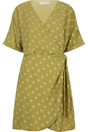 lofty manner Jurk Dress Gulia Qc21 1 450 Green Dames Maat - M