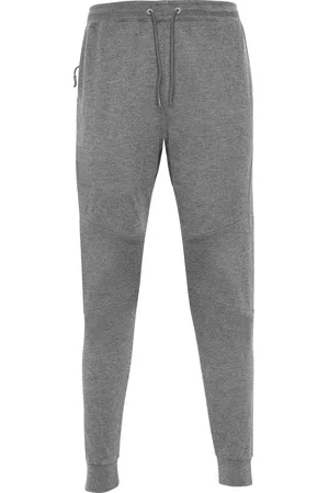 Merkloos Licht grijze joggingbroek met smalle snit model Cerler merk Roly maat 2XL