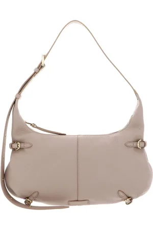 Coccinelle Leren Schoudertas Abigail Shoulder Bag Oud roze