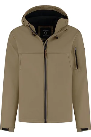 Travelin Stian - Heren jas - Waterdicht - Softshell jack - Bruin