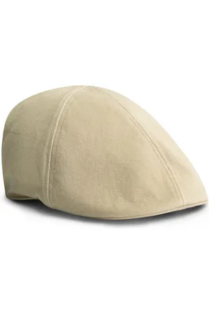 MGO MGO Bourne - Flat cap - 100% katoen - Ducky cap - Zand