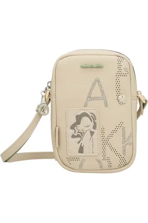 Anekke Schoudertas Telefoontasje Alma Original Mini Crossbody Bag Beige