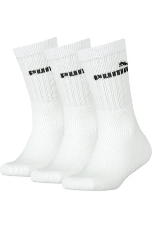 PUMA Tennissokken crew kindertennissokken sportsokken unisex voor meisjes en jongens 3 paar