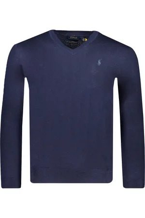 Ralph Lauren Trui Getailleerd - Maat L - Mannen - Herfst/Winter Collectie - Wol