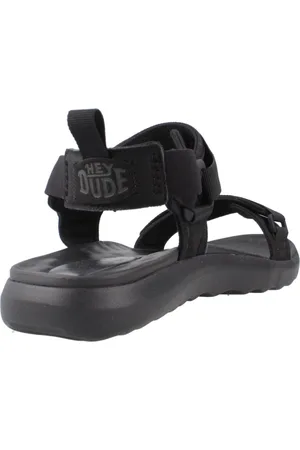 Hey dude Carson Sport Mode Heren Sandalen Black/Black Maat 45