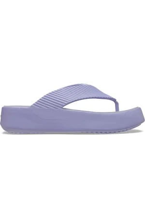 Crocs Getaway Groove Platform Flip Dames Sandalen - Mystic Purple - Maat 37/38