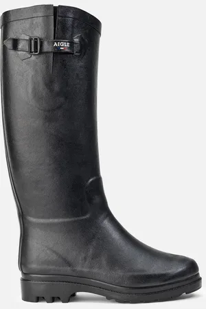 Aigle Ntine Fur2 | Noir - Regenlaarzen - Maat 38