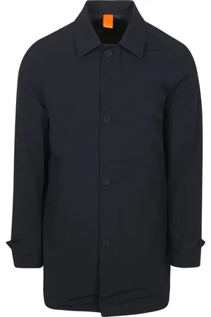 Suitable Packable Jas Long Tech Navy - Maat XL - Heren - Mantels