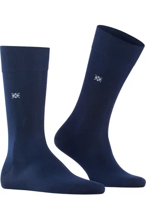 Burlington Dublin herensokken - (marine)