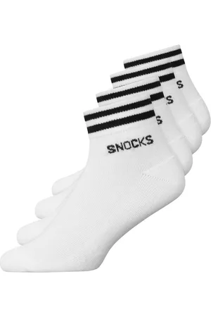 Snocks Retro ankle - Heren & Dames - 4 Paar