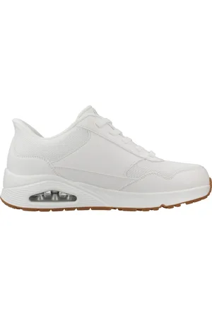 Skechers Instapper Hands-Free Slip-Ins 183022/WHT Uno Banksia
