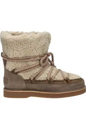 Shabbies Amsterdam Dames boot - Taupe - Maat 42