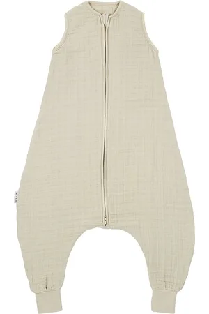 Meyco Baby Uni baby zomer slaapoverall jumper - pre-washed hydrofiel - - 80cm - 0.5 TOG