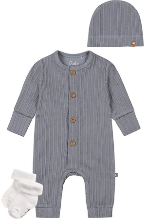 Dirkje Basic Collection - BIO COTTON - boxpakje met mutsje - 1 paar Noppies sokjes - Maat 68