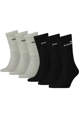PUMA Unisex crew tennissokken, sportsokken voor dames en heren, 6 paar