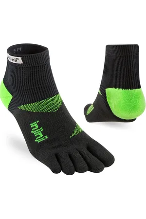 Injinji Trainer Mini-Crew Lime
