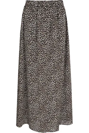 Fluresk Rok Hattie Skirt 25zff02 502001 Khaki/black Dames Maat - W42