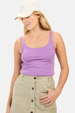 Camel Active Basic top van puur katoen - Maat womenswear-L