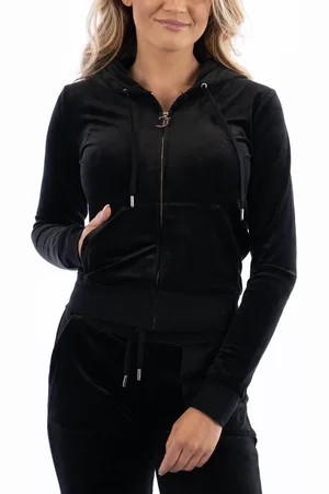 Juicy Couture Robertson Classic Velour Hoodie Vest