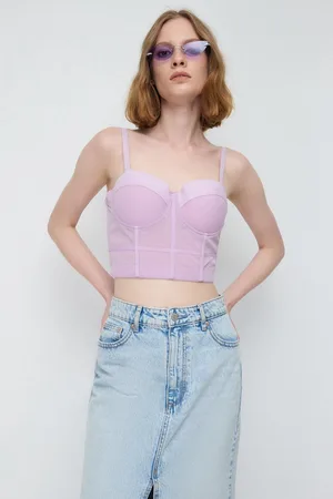 No Matter What Apparel Haut Bustier en Maille