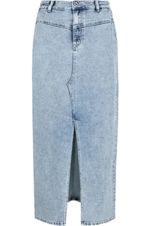 Fluresk Rok Yeslin Skirt 25vnf02 902 Denim Light Blue Dames Maat - W34