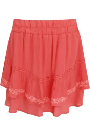 Fluresk Rok Willa Skirt 25zqf08 227 Sunkissed Coral Dames Maat - W38