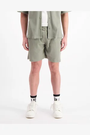 Black Bananas MONOGRAM WAFFLE SHORTS
