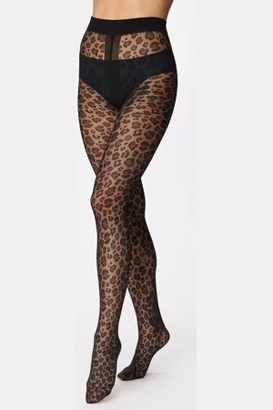 Gabriella Trendy Caty panty met panterprint 20DEN , maat L (4)