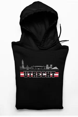 Gildan HEAVY BLEND??? - UTRECHT VOETBALSUPPORTERS HOODIE - MAAT L