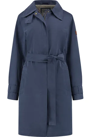 MGO MGO Pippa Dames Trenchcoat - Lange jas vrouwen - Wind- en Waterdicht