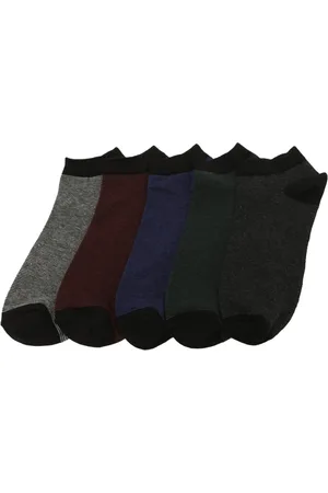 Trendyol Veelkleurige 5-Pack Katoenen Laarsjes Met Korte Enkelsokken Met Inzetstukken Tmnss22Co00005