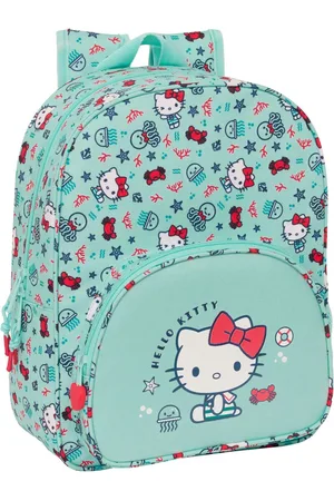 Hello Kitty Schoolrugzak Sea lovers Turkoois 26 x 34 x 11 cm