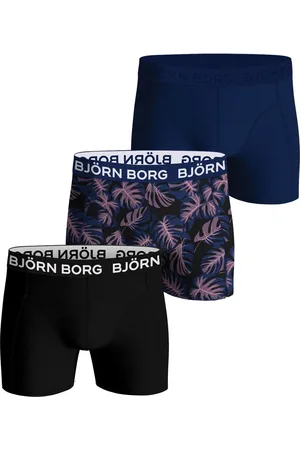 Björn Borg Bjorn Borg 3-Pack jongens boxershort - Blue/Purple - 140